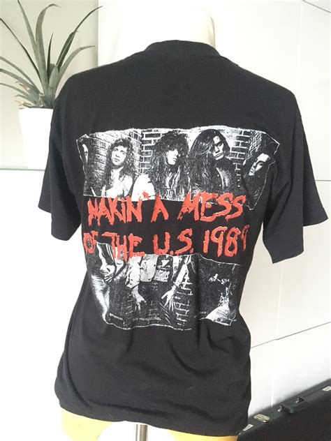 skid row tour shirt